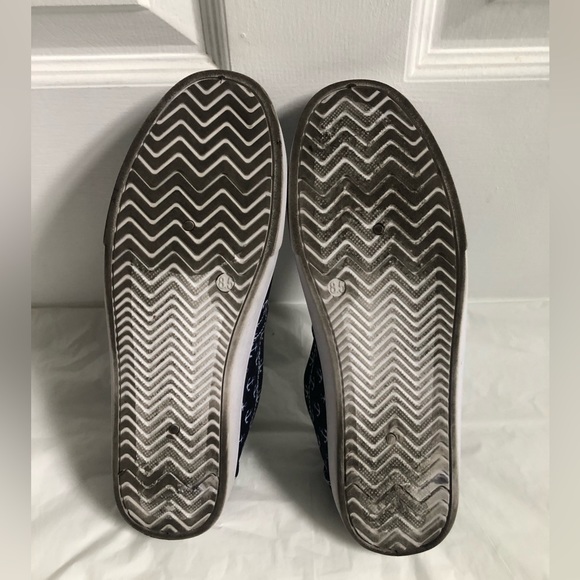 Tommy Bahama Women’s Size 8.5 Blue Nautical Anchor Slip on Shoes - Picture 8 of 11